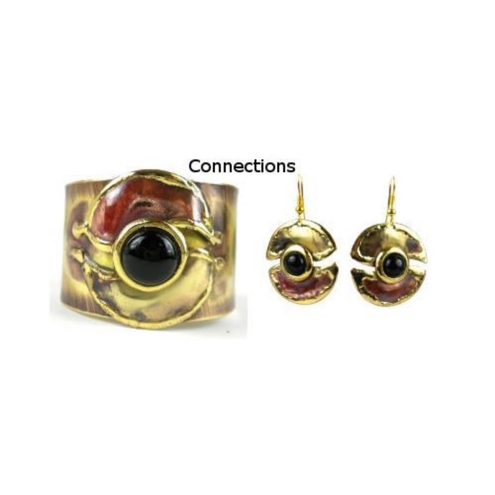 Onyx Brass and Copper